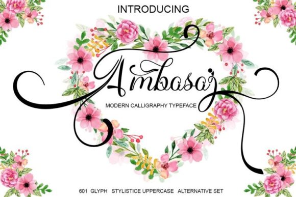 Ambasaj: Timeless Handwritten Font
