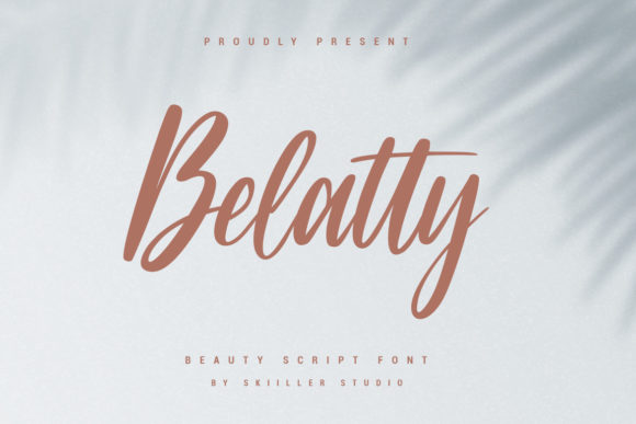 Belatty: A Delicate Handwritten Font