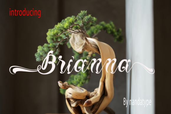 Brianna: A Luxurious Script Font
