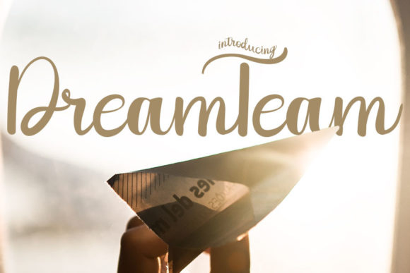 DreamTeam: A Font for Polished Branding