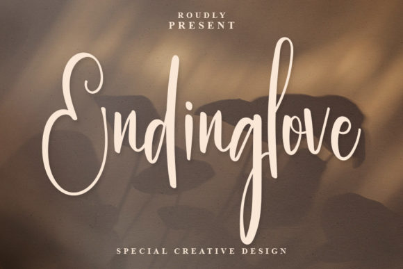 Endinglove: A Font for Polished Branding