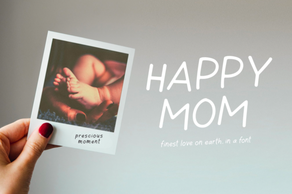Happy Mom Font for Business