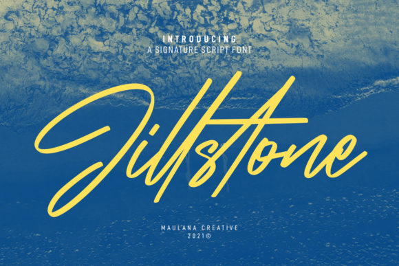 Jillstone: A Stylish Handwritten Font