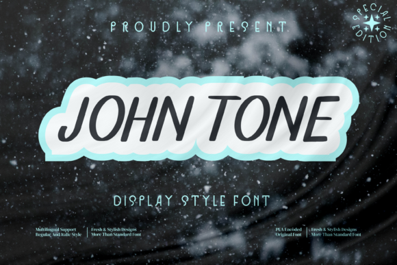 John Tone Font for Web Design