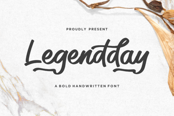 Legendday: A Delicate Handwritten Font