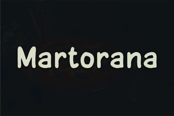 Martorana: A Friendly Font for Campaigns