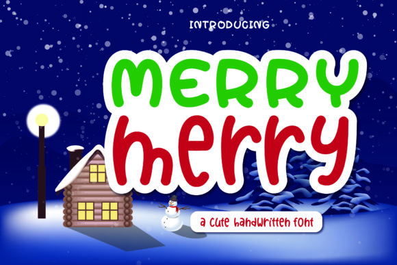 Merry Merry Font for Business