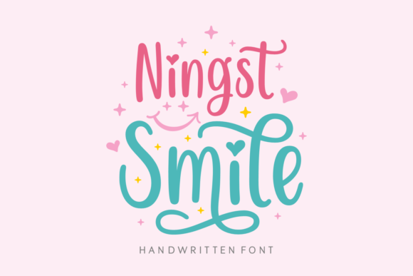 Ningst Smile: A Whimsical Typeface