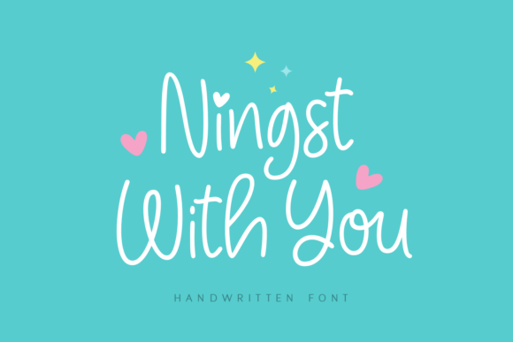 Ningst with You: A Font That Speaks to Makers