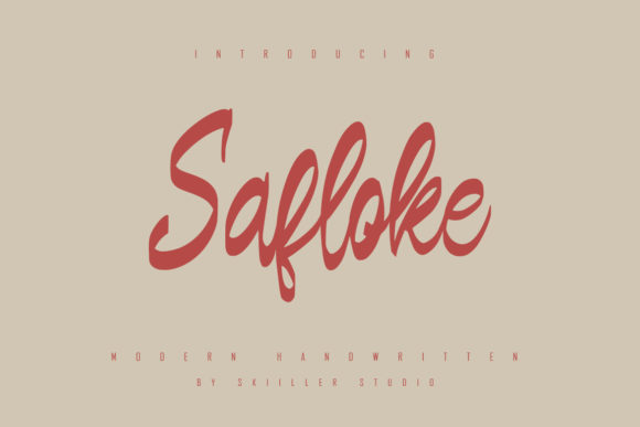 Safloke: A Timeless Handwritten Font