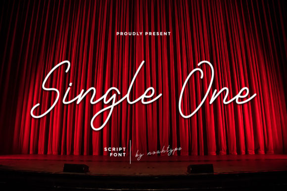 Single One: A Handwritten Font for Elegant Design