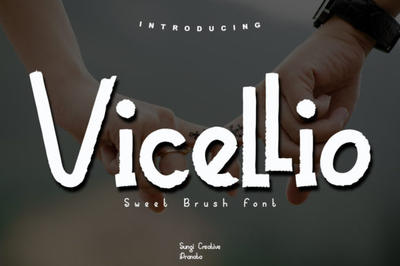Vicello: A Relaxed Handwritten Font