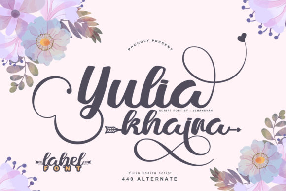 Yulia Khaira: A Stylish Script Font